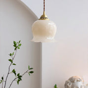 Pendant Light Brass Floral - SCEPTX | Serene Ambiance