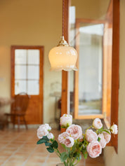 Pendant Light Brass Floral - SCEPTX | Serene Ambiance