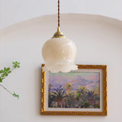 Pendant Light Brass Floral - SCEPTX | Serene Ambiance