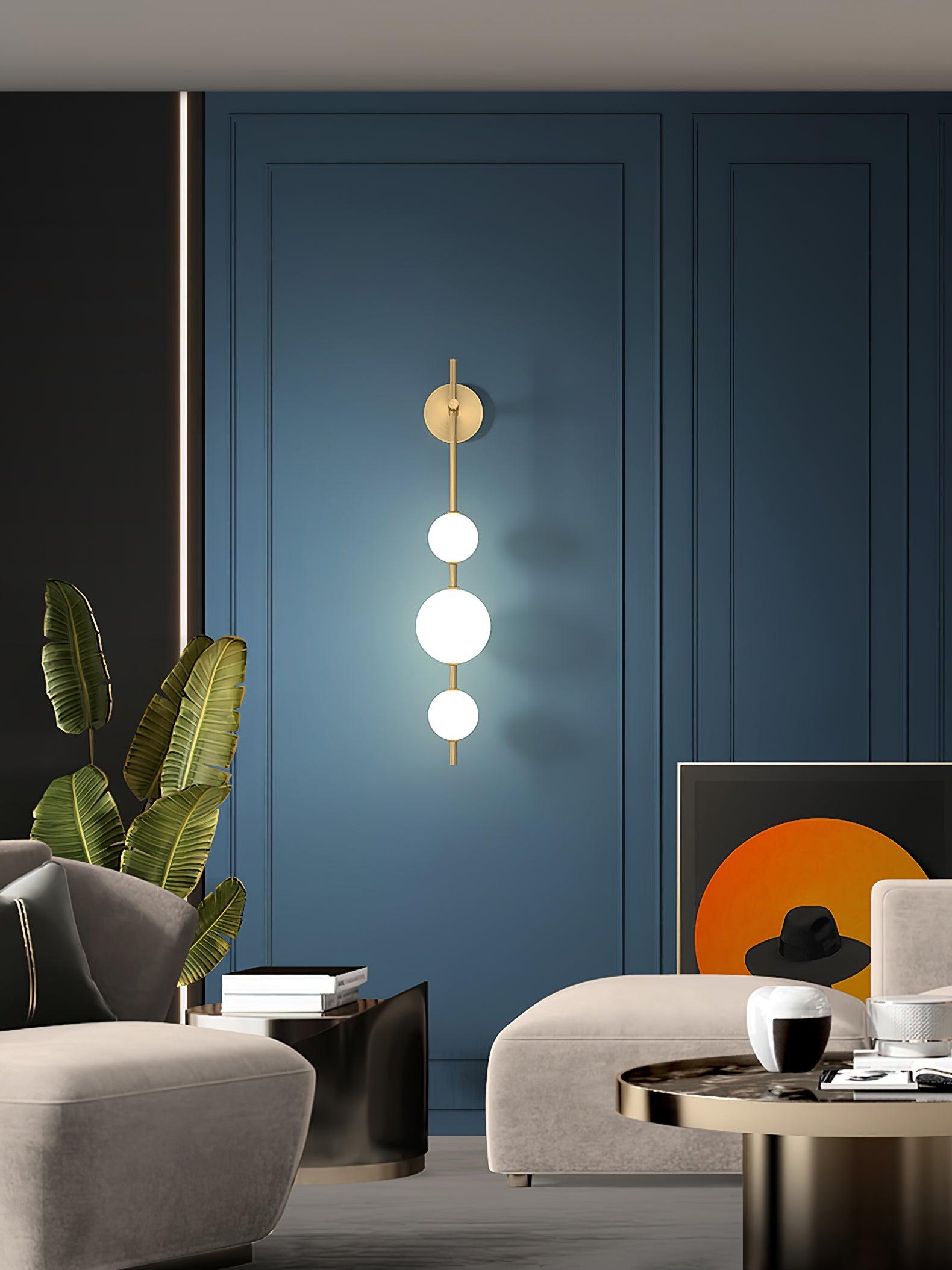 Wall Light Gold Vertical - ABYSSX | Modern Style