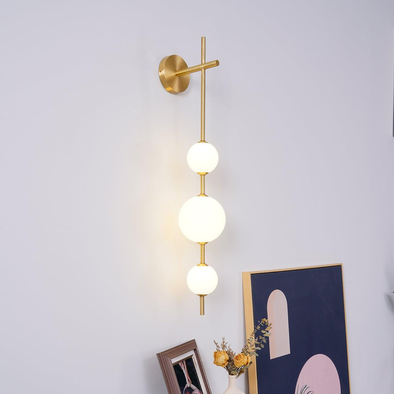 Wall Light Gold Vertical - ABYSSX | Modern Style
