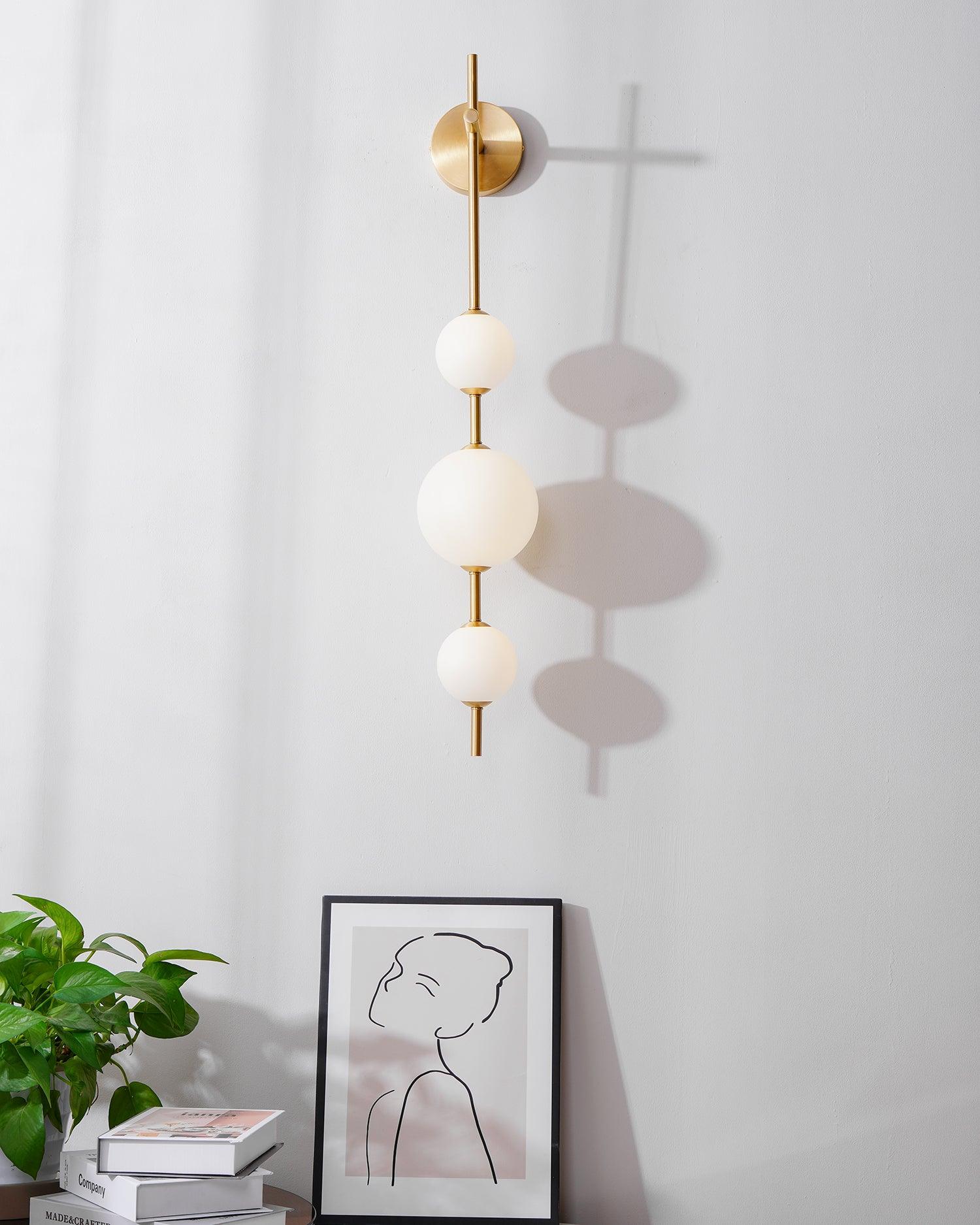Wall Light Gold Vertical - ABYSSX | Modern Style