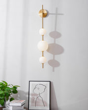Wall Light Gold Vertical - ABYSSX | Modern Style