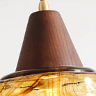 Vintage glass pendant light detail, Hailie collection