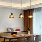 Hailie pendant lights over dining table