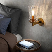 Wall Light Iron Glass - MAELIS | Vintage Charm