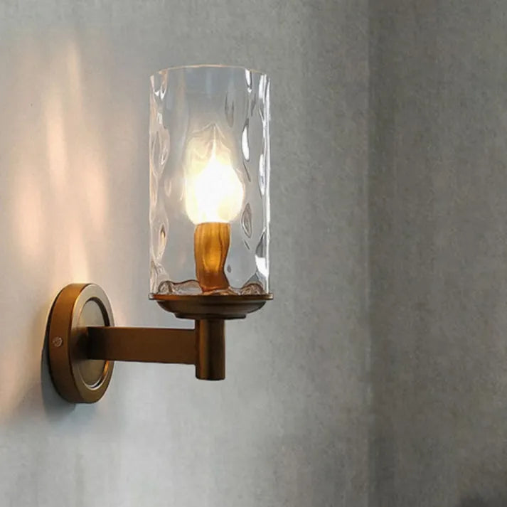 Wall Light Iron Glass - MAELIS | Vintage Charm