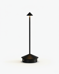 MIRO cordless designer table lamp in black — wireless rechargeable lamp | DecoHarmonie Australia