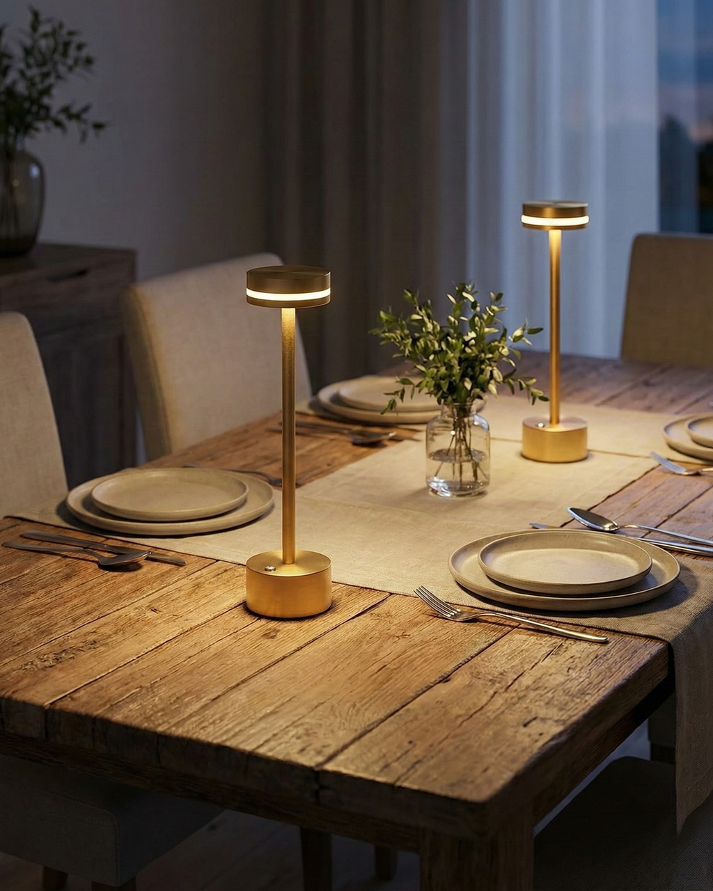 LYSA cordless designer table lamp styled in a minimalist Australian interior — DecoHarmonie