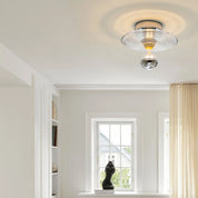 Wall Light Wavy Glass Iron - AERIUS | Ambient Luxury