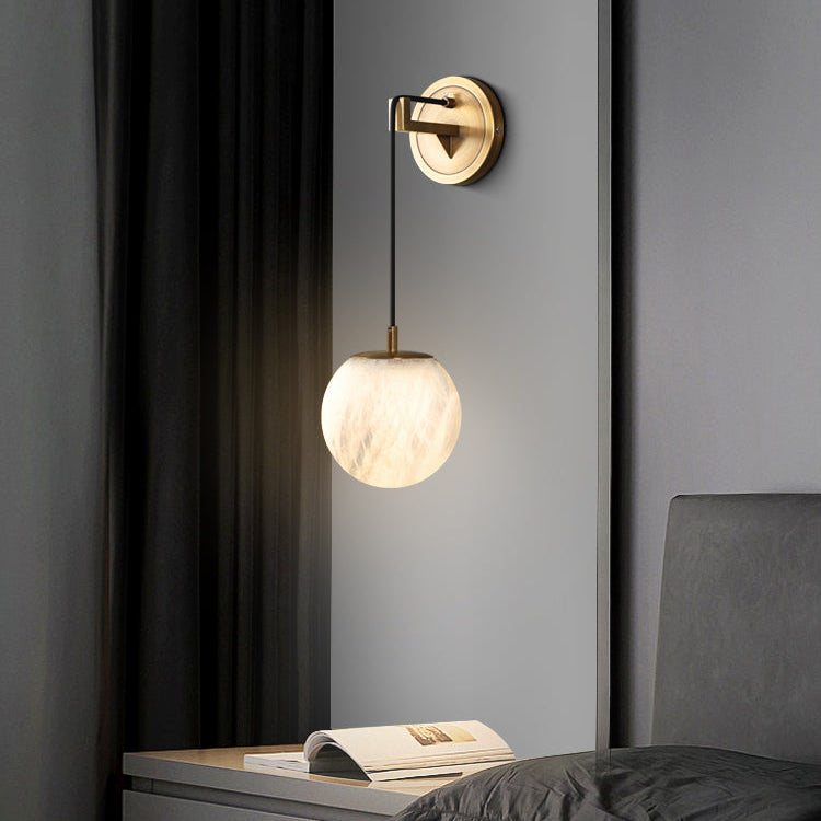 Wall Light Brass Black - EURYPA | Ambient Lighting