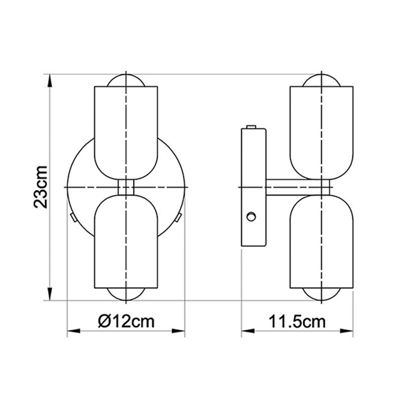 Wall Light Gold Acrylic - JADONA | Elegant Ambiance