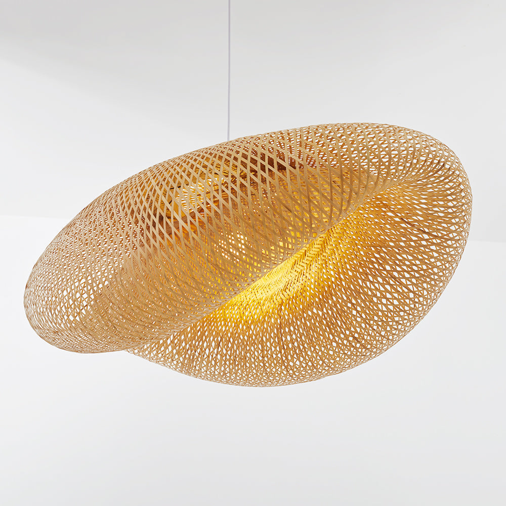 Pendant Light Bamboo Rattan - MEGEXA | Warm Ambiance