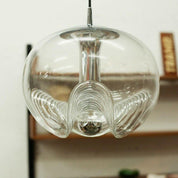 Pendant Light Silver Glass - ROBURX | Elegant Lighting
