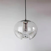 Pendant Light Silver Glass - ROBURX | Elegant Lighting