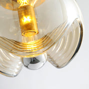 Pendant Light Silver Glass - ROBURX | Elegant Lighting