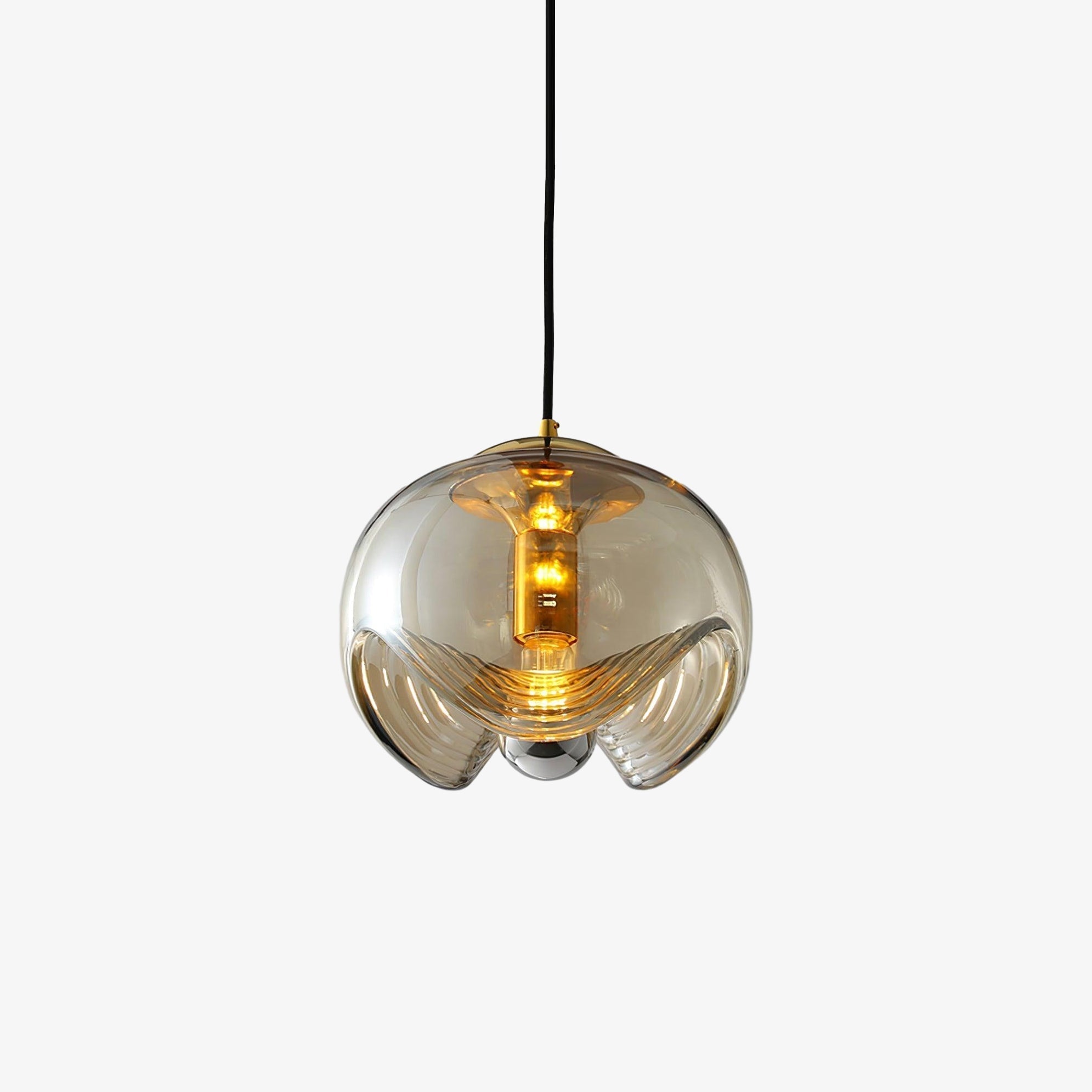 Pendant Light Silver Glass - ROBURX | Elegant Lighting