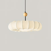 Pendant Light Beige Fabric - Winnie Veil | Serene Lighting