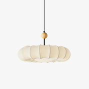 Pendant Light Beige Fabric - Winnie Veil | Serene Lighting