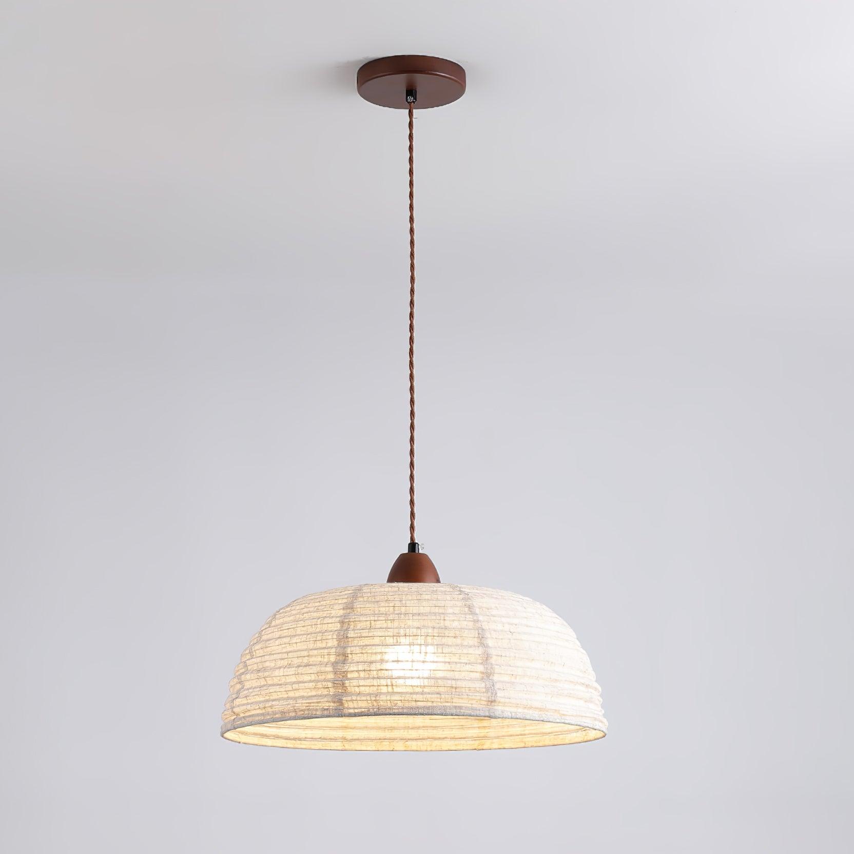 Pendant Light Walnut Wood - RETINA | Serene Ambiance