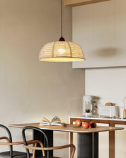 Pendant Light Walnut Wood - RETINA | Serene Ambiance