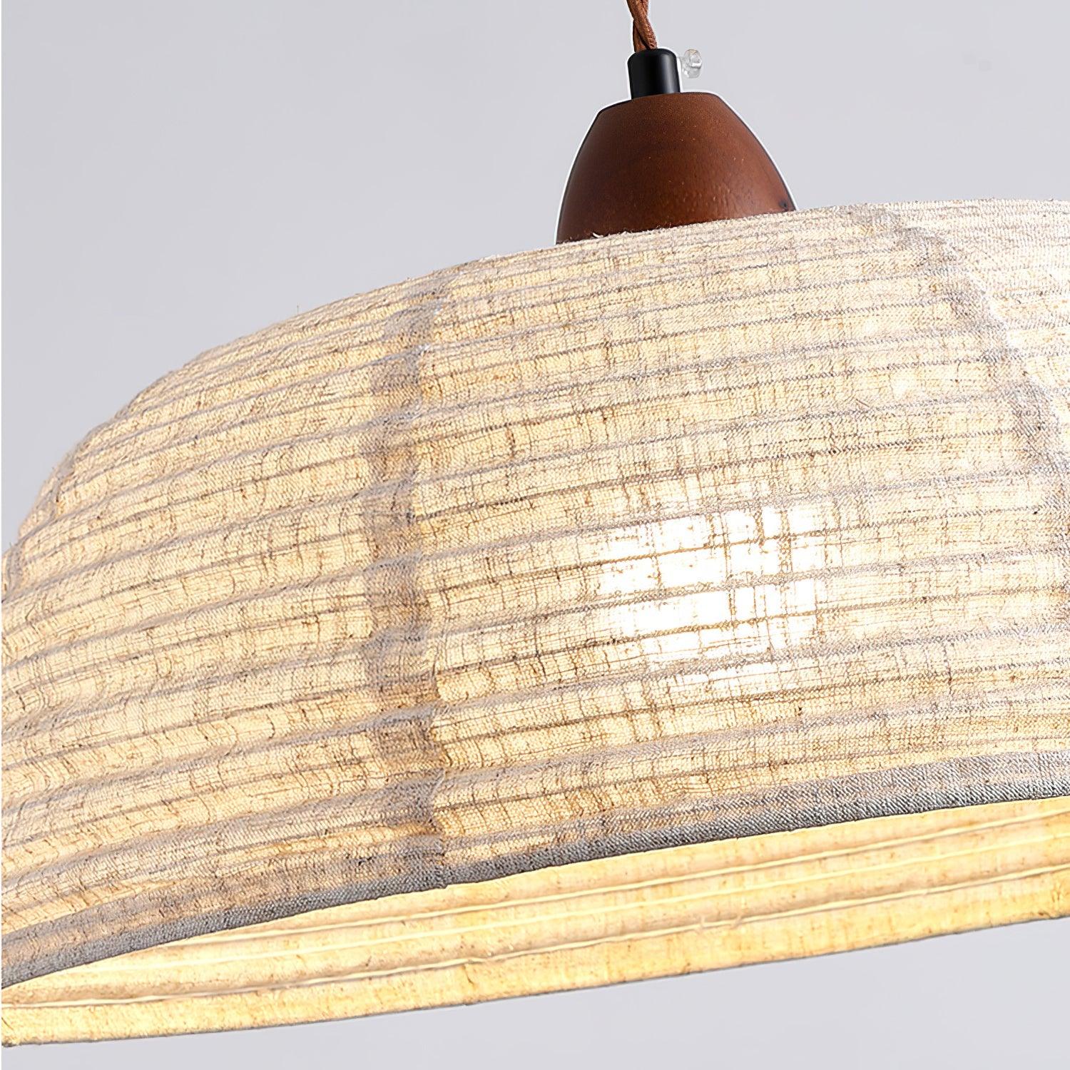 Pendant Light Walnut Wood - RETINA | Serene Ambiance