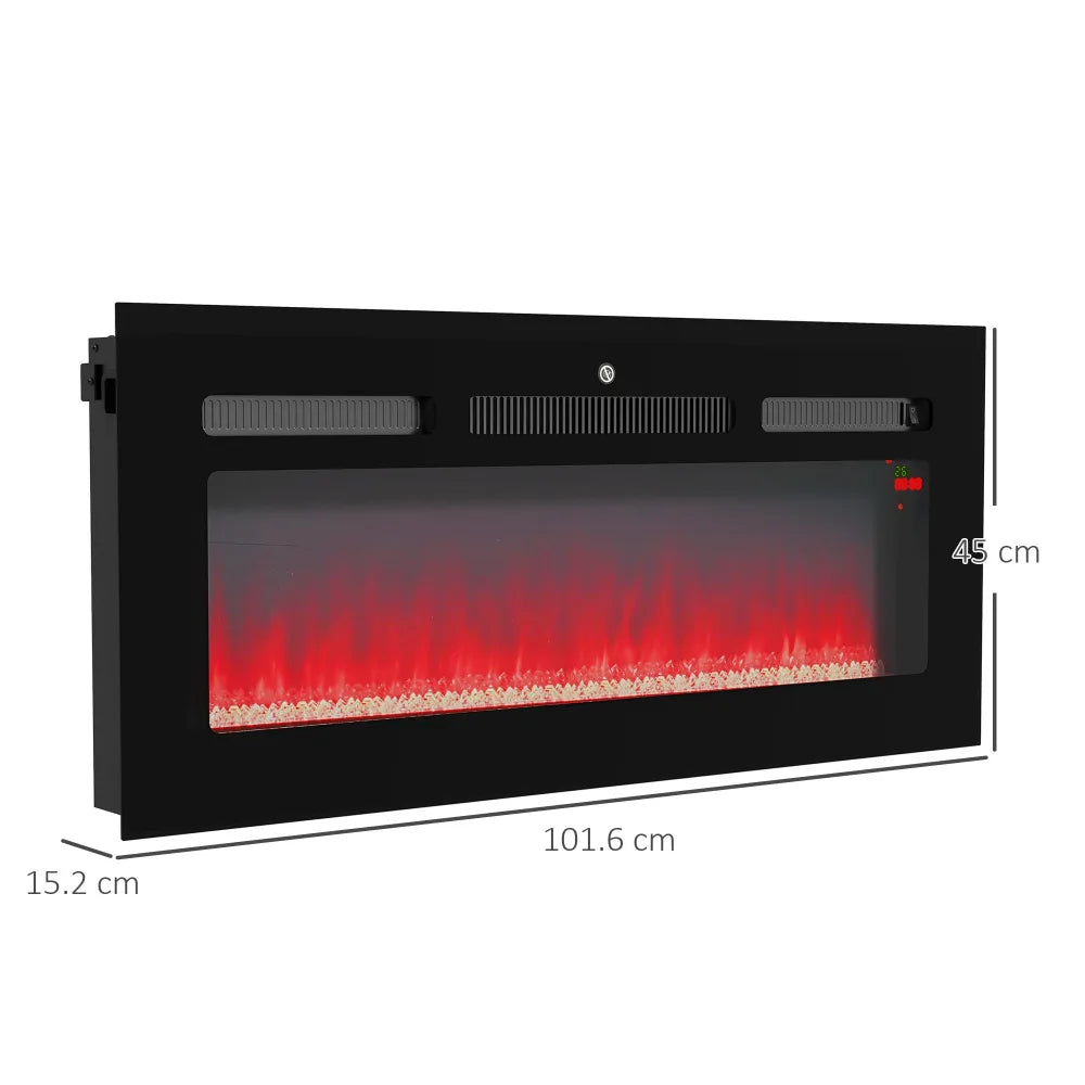 Electric Fireplace – Wall Mounted, 2000W | Stay Warm & Stylish at Home - Image 5