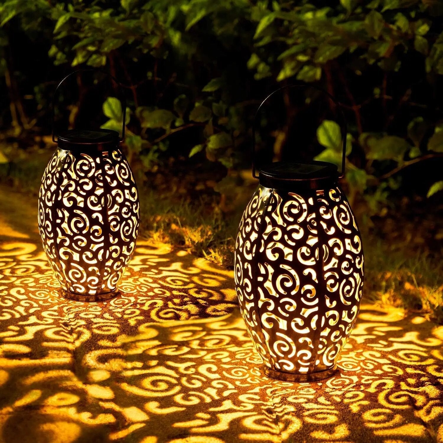 Outdoor Lighting Solar Bronze - RENOVA | Ambiance Warm