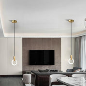 Pendant Light Gold LED - SYNCRO | Modern Elegance