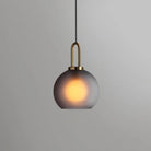 Hailie Modern Round Glass Pendant Light Bedroom Hallway Living Room