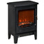 Electric Fireplace – Freestanding, 2 Heat Modes | Warm Ambiance