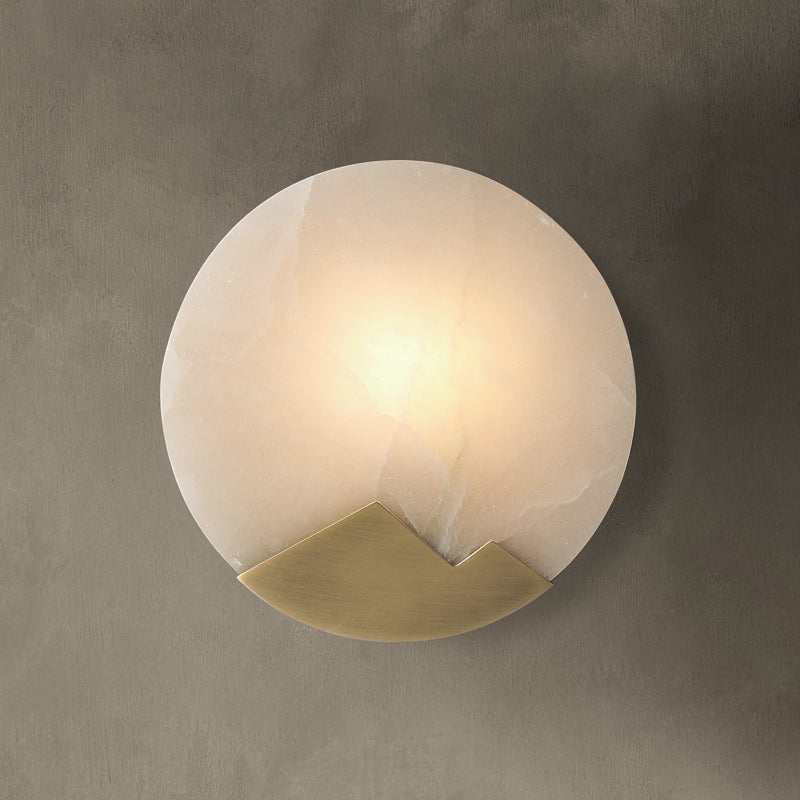 Wall Light Marble Brass - AQUILA | Luxury Ambiance