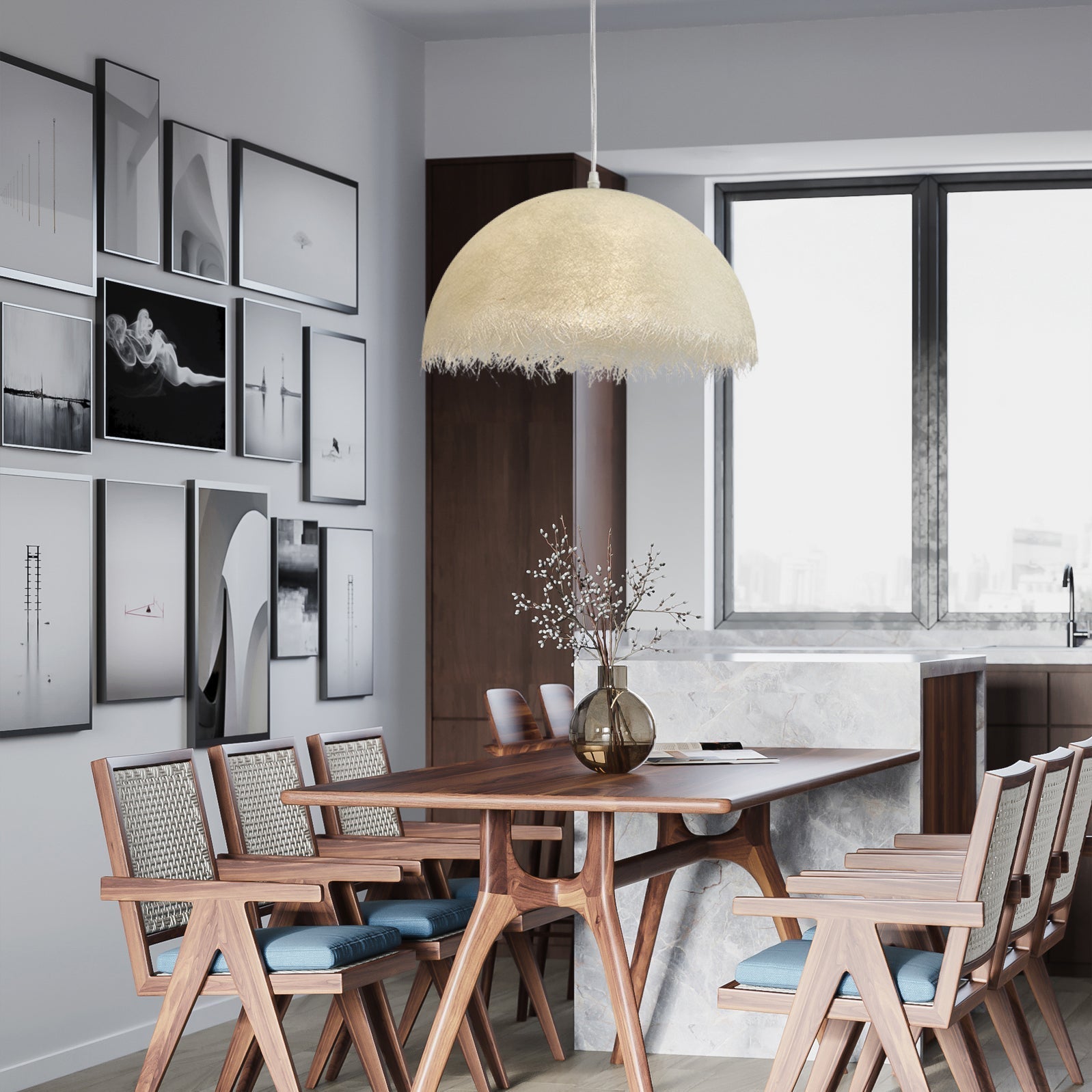 Pendant Light Epoxy Resin Metal - REPLIX | Modern Artistry
