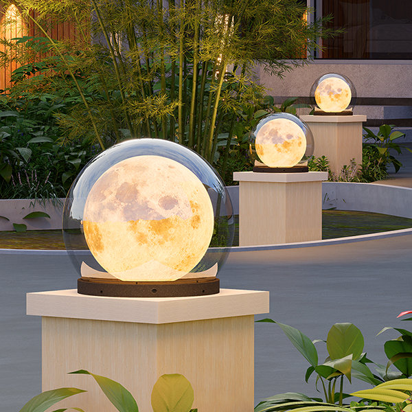 Outdoor Lighting Moon Steel IP65 - MYRIAD | Safe Illumination