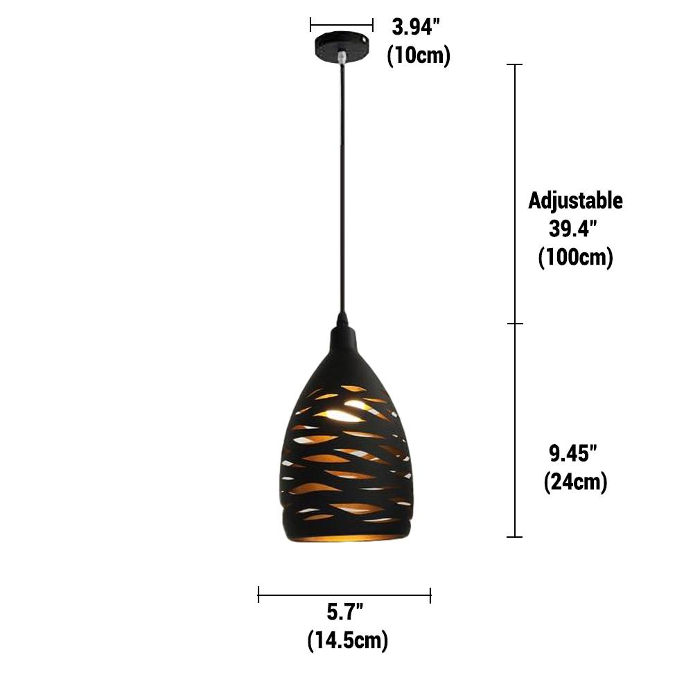 Pendant Light Metal Lantern - NEMSIX | Vintage Charm