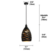 Pendant Light Metal Lantern - NEMSIX | Vintage Charm