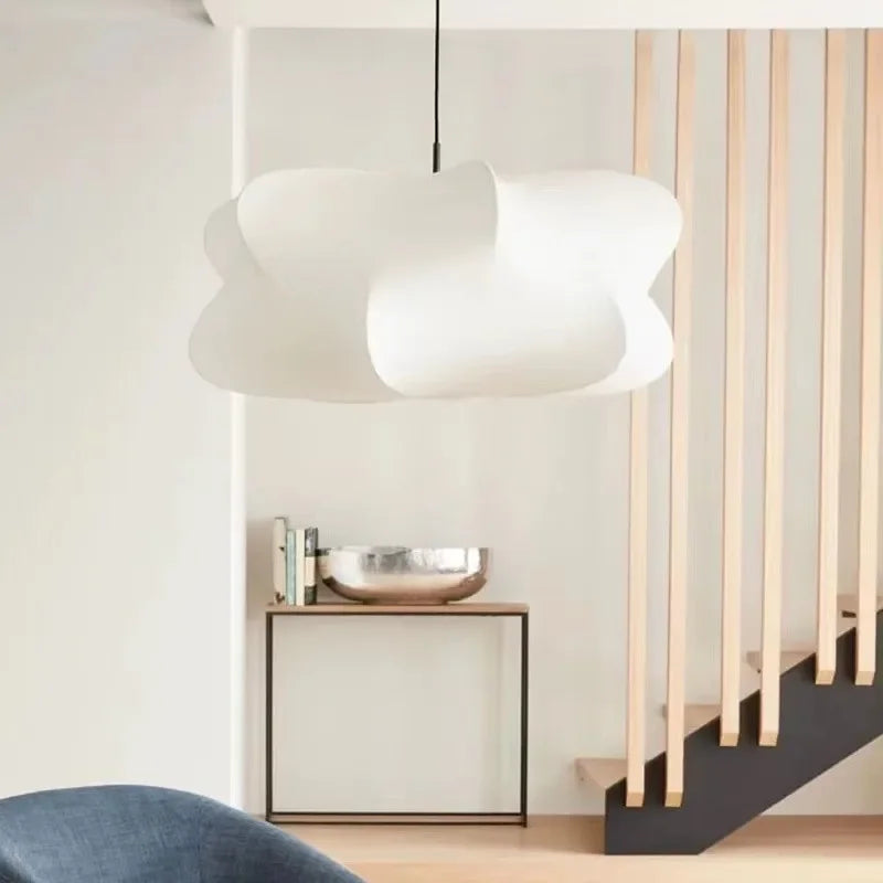 Pendant Light Silk & Iron - RONDEL | Serene Lighting