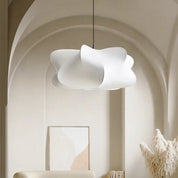 Pendant Light Silk & Iron - RONDEL | Serene Lighting