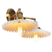 Wall Light Antique Gold Ceramic - ORPHEA | Elegant Glow