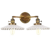 Wall Light Antique Gold Ceramic - ORPHEA | Elegant Glow