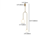 Pendant Light U-Shaped Gold - TRIAXE | Modern Luxury