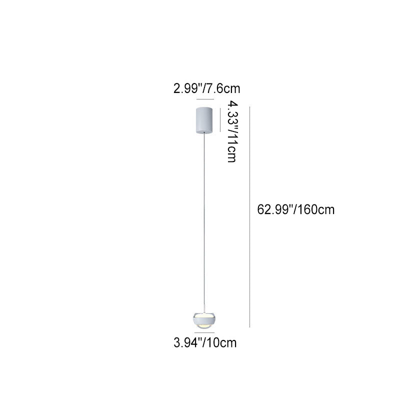 Pendant Light LED Black - SIRIUS | Modern Elegance