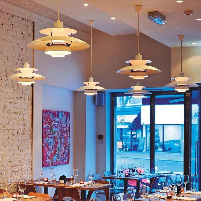 Pendant Light Green LED - TELOSX | Warm Ambiance