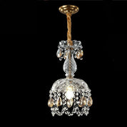 Pendant Light Crystal Rattan - XELIUM | Luxurious Lighting