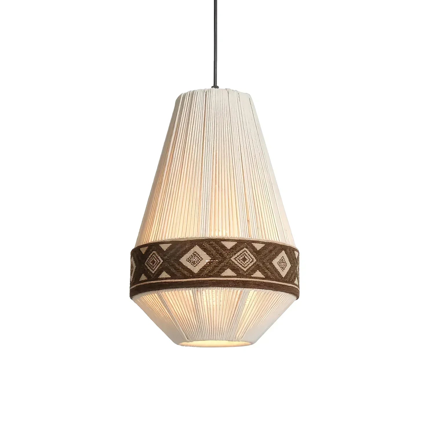 Pendant Light Fringe Woven - NORTEX | Bohemian Style