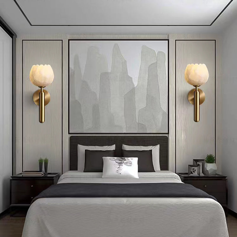 Wall Light Marble Rose - ETHRON | Romantic Lighting