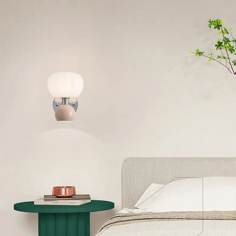 Wall Light LED Resin - CALIXA | Warm Ambiance
