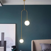 Pendant Light U-Shaped Gold - TRIAXE | Modern Luxury