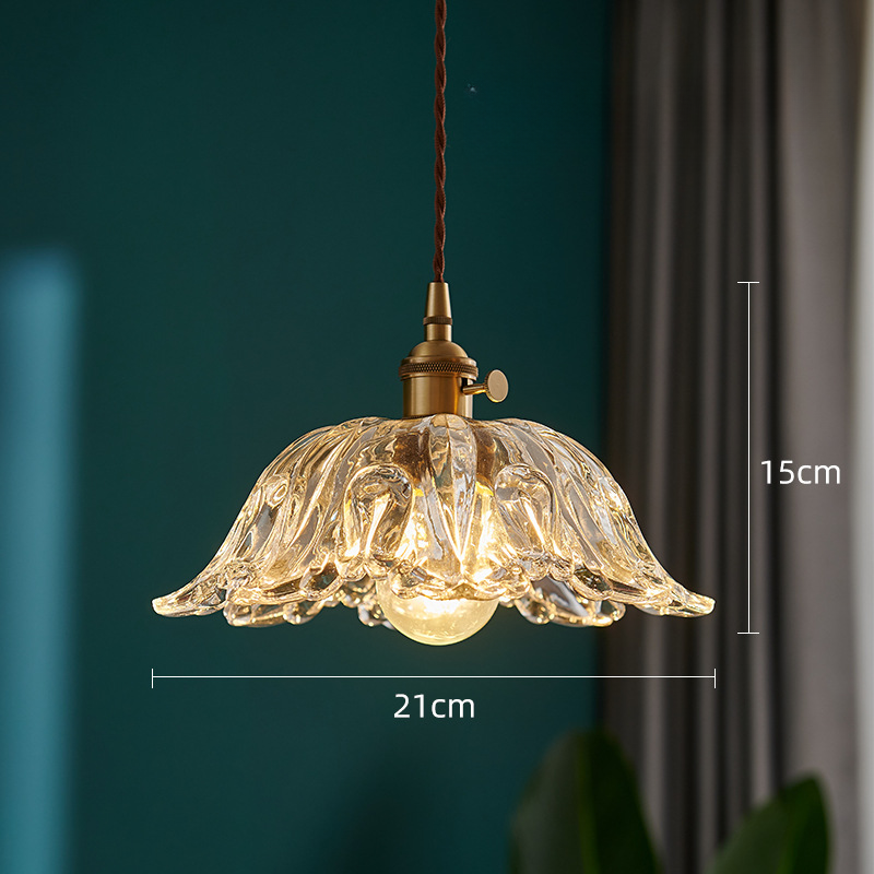 Pendant Light Glass Copper - TALOSX | Elegant