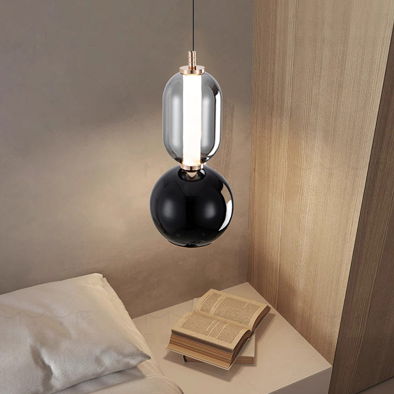 Pendant Light Black Minimalist - TALITH | Modern Elegance